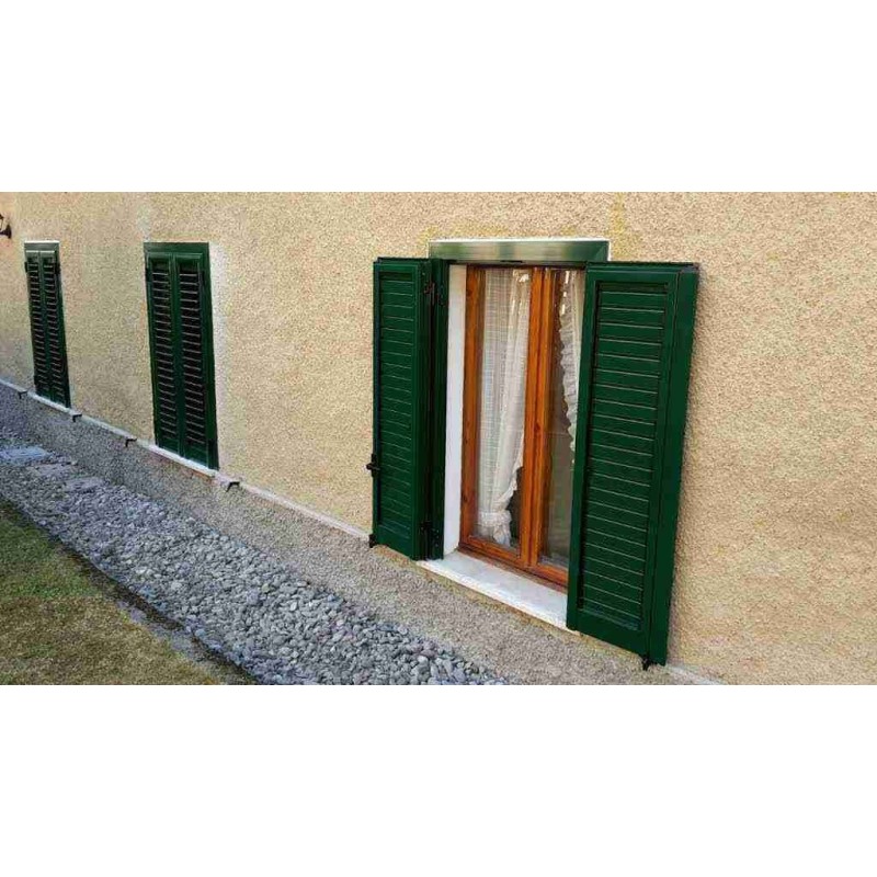 Colore ral 6005 verde anta arrotondata