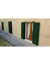 Colore ral 6005 verde anta arrotondata