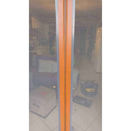 ZANZARIERA LATERALE A MOLLA (DOPPIA ANTA) Color Legno