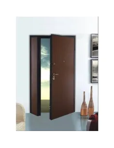 PORTA BLINDATA 2 ANTE PANNELLO LISCIO