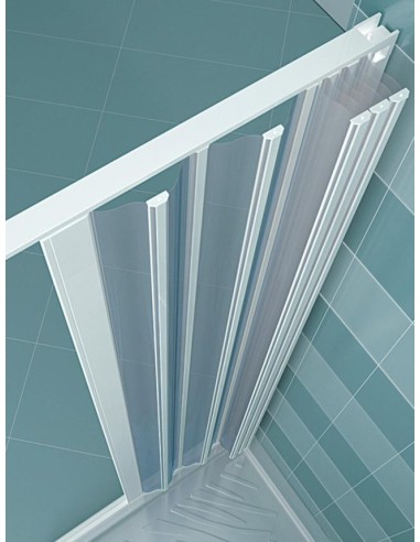 Box vasca a 2 lati, 2 ante, apertura angolare | Preventivo…