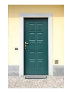 PORTONE BLINDATO 1 ANTA PANTOGRAFATO IN ALLUMINIO