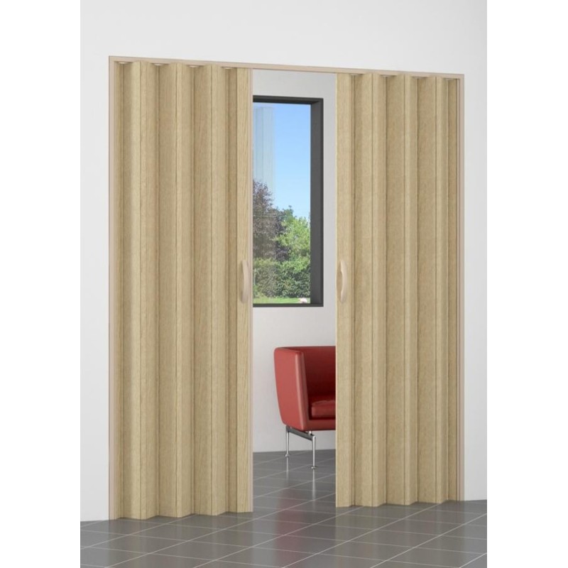 porta a soffietto doppia anta