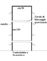 CONTROTELAIO PER PORTA BLINDATA MOD. FERWALL A 1 ANTA