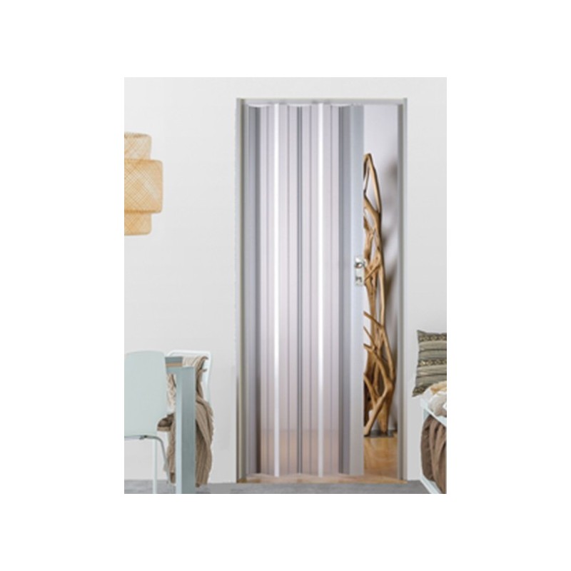 Porta a soffietto trasparente