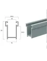 Guida A14 15X28mm