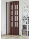 Porta a soffietto su misura con vetri - Porte a soffietto su misura