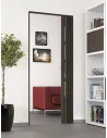 Porta a soffietto su misura con vetri - Porte a soffietto su misura