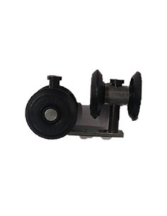 Carrello a 4 ruote per binario in alluminio |…