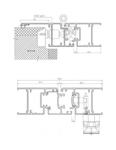 PortaFinestra a 1 Anta | Portefaidate.it (000029)