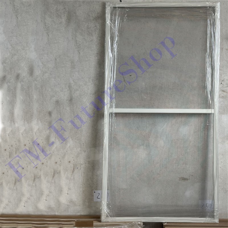 Zanzariera fissa con traverso