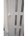 Porta a soffietto su misura con vetri - Porte a soffietto su misura