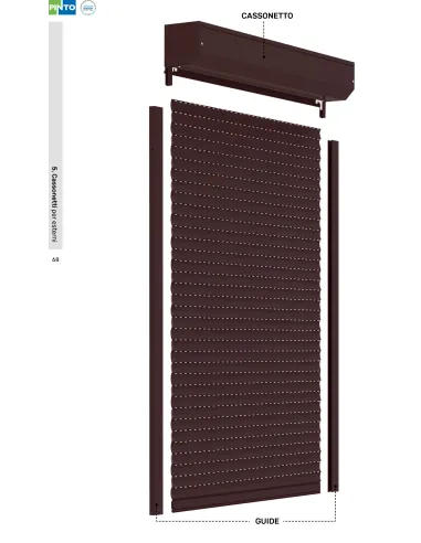 Cassonetto esterno in alluminio per tapparelle | Alluminio…