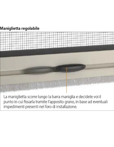 Zanzariera a Molla Bettio Mini Verticale personalizzabile Scopri i vantaggi esclusivi di portefaidate.it.
