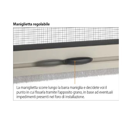 Zanzariera a Molla Bettio Mini Verticale personalizzabile Scopri i vantaggi esclusivi di portefaidate.it.