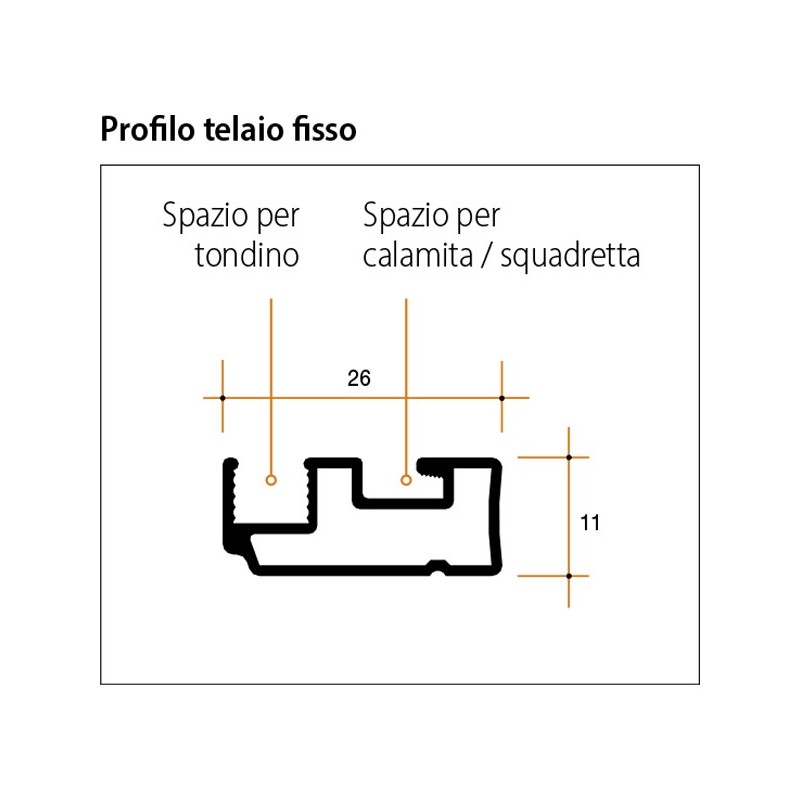 Telaio Fisso per Zanzariera Bettio personalizzabile Scopri i vantaggi esclusivi di portefaidate.it.