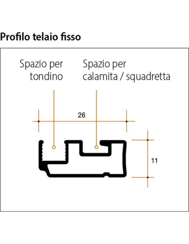 Telaio Fisso per Zanzariera Bettio personalizzabile Scopri i vantaggi esclusivi di portefaidate.it.