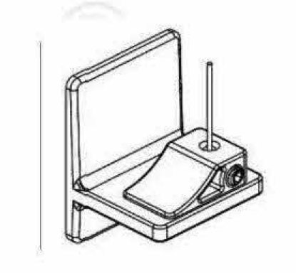 Con filo guida e fermi adesivi